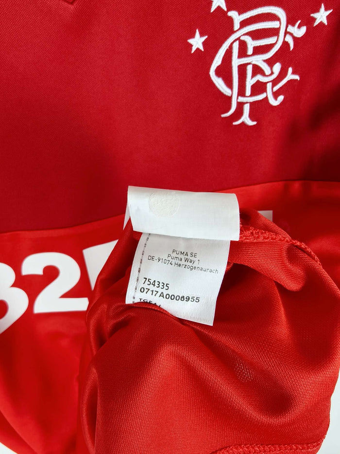 2017-18 Rangers Away Shirt - detailed view