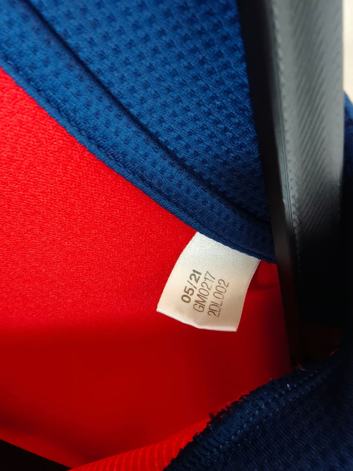 2021-22 Arsenal Home Shirt Martinelli #35 - detailed view