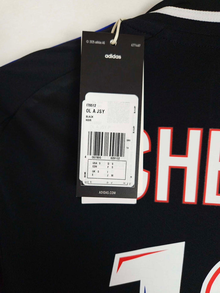 2024-25 Olympique Lyon Away Shirt Cherki #18 - detailed view
