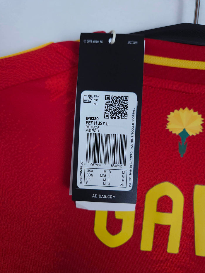 2024-25 Spain Home Shirt Gavi #9 (LS) - detailed view