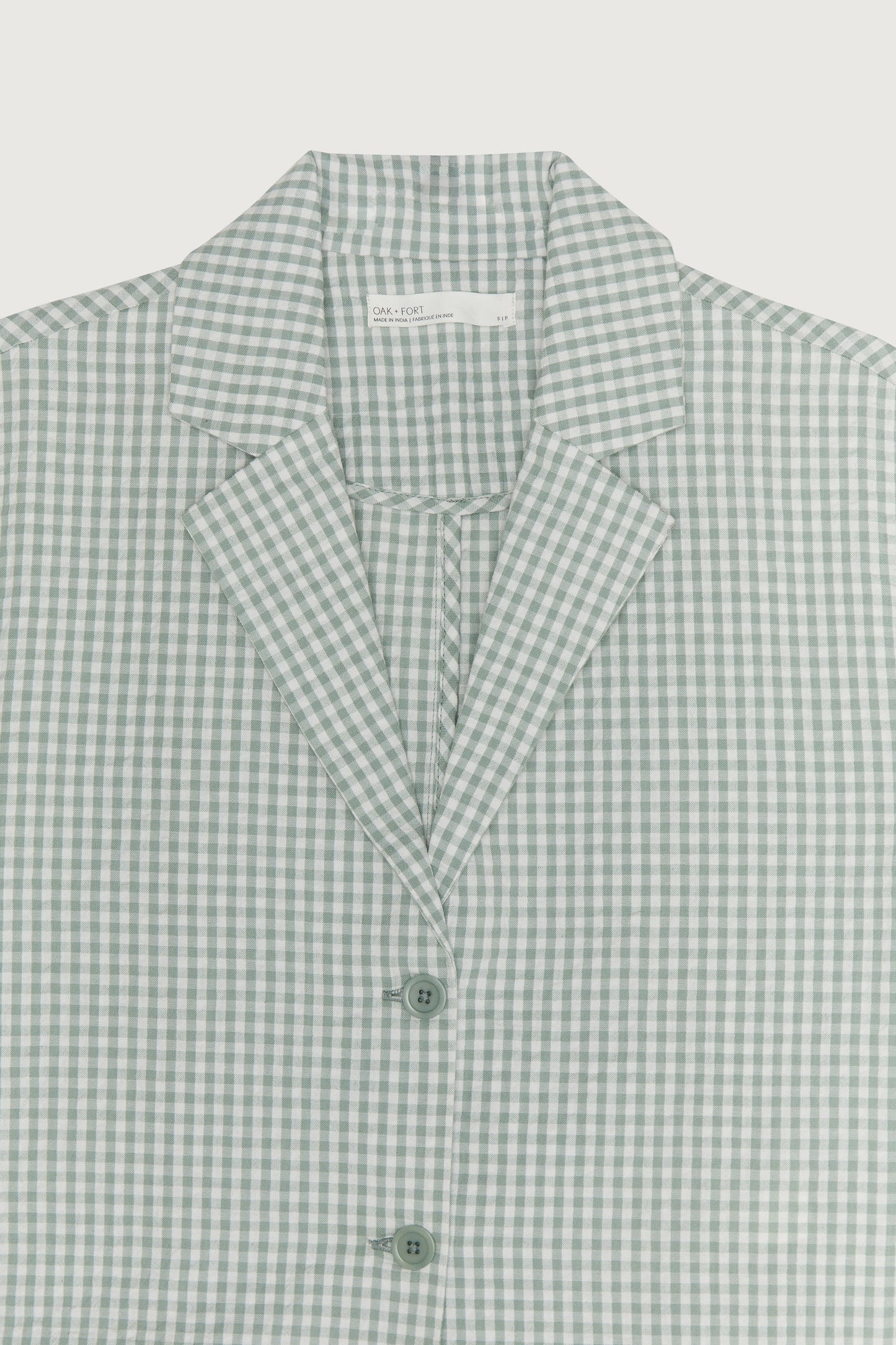 GINGHAM TOP