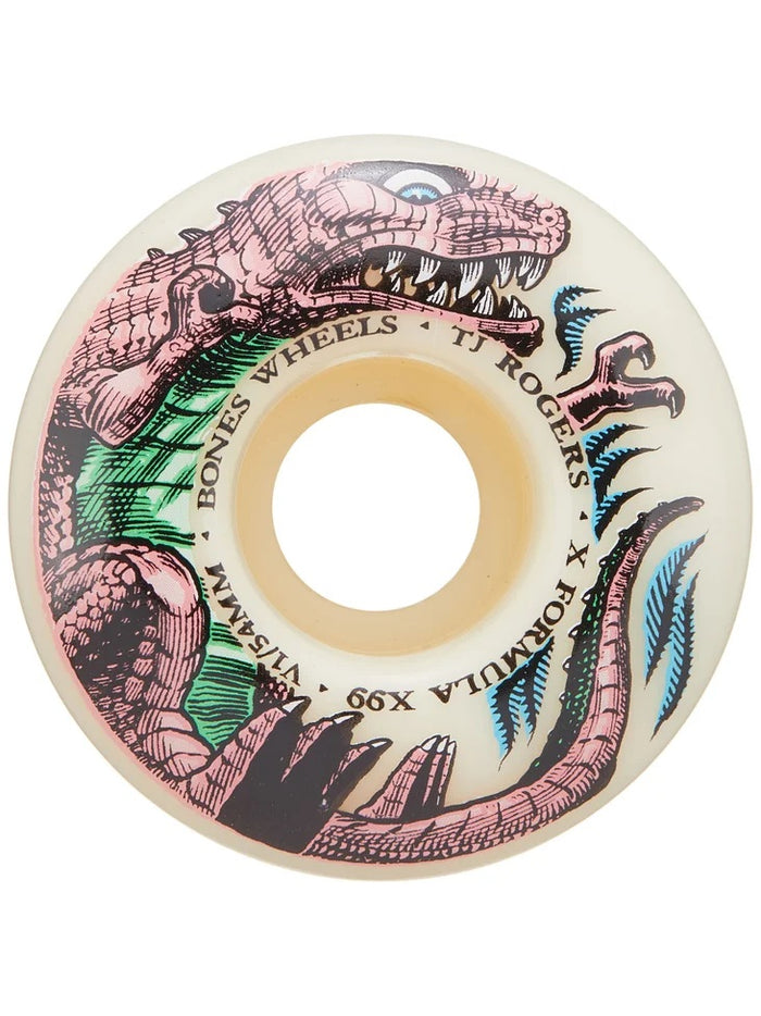 BONES TJ ROGERS DINO-SORTAS X-FORMULA SKATEBOARD WHEELS