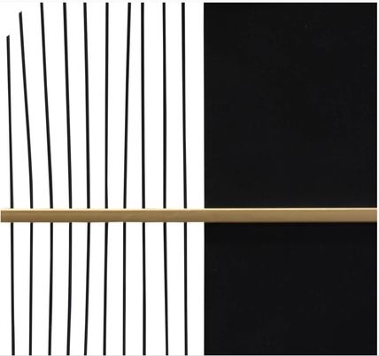 Modern Metal Black Wall Art