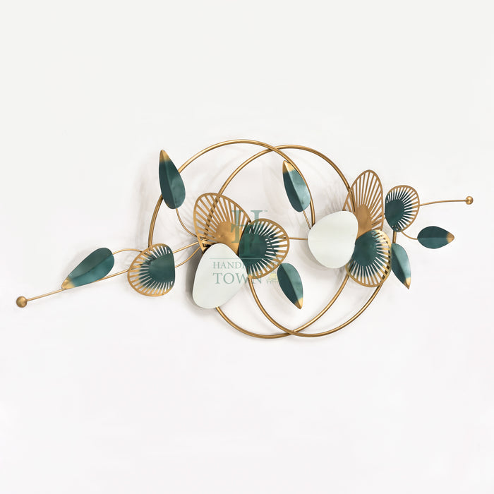 Modern Metal Leaves Metal Wall Art