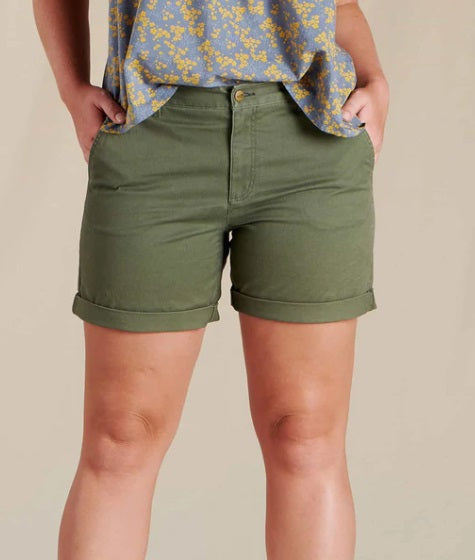 TOAD&CO COTTONWOOD BOYFRIEND WOMENS SHORTS