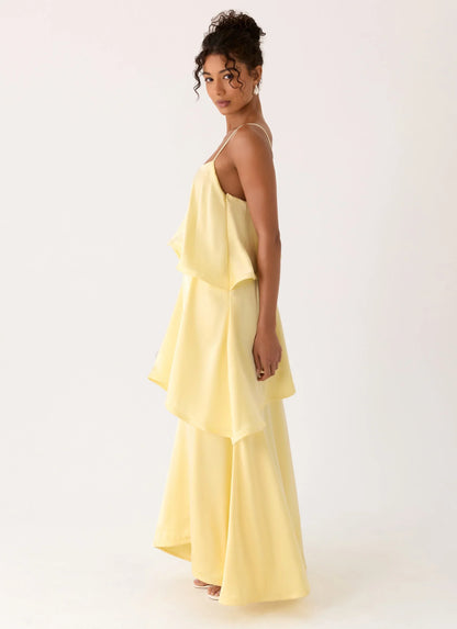 Becka Maxi Dress - Yellow