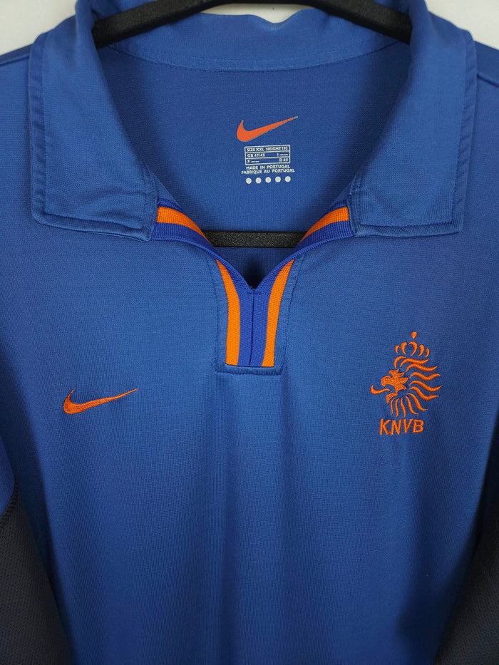 2000-01 Netherlands Away Shirt - detailed view