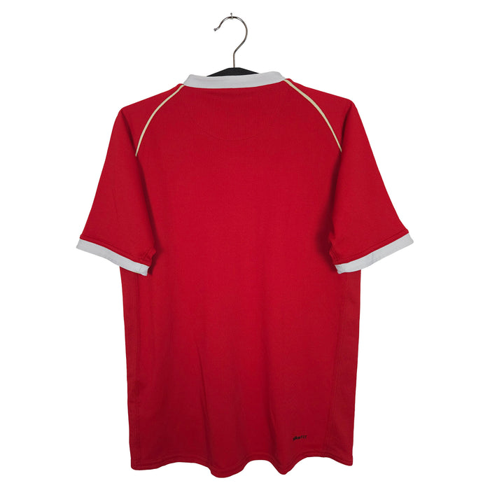 2006-07 Manchester United Home Shirt - back view