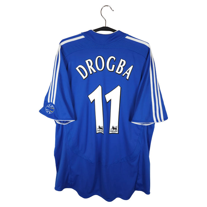 2006-08 Chelsea Home Shirt Drogba #11 - back view