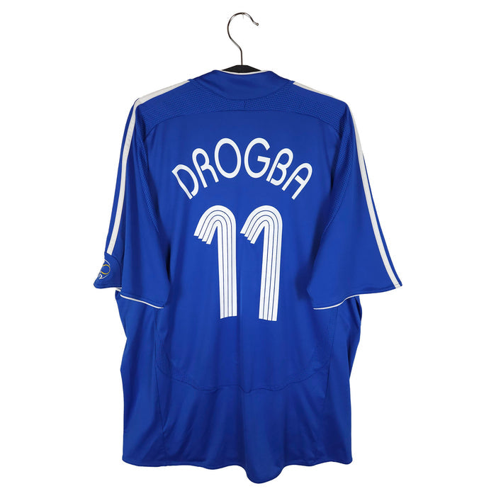 2006-08 Chelsea Home Shirt Drogba #11 - back view