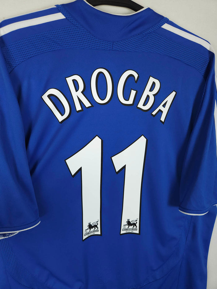 2006-08 Chelsea Home Shirt Drogba #11 - detailed view
