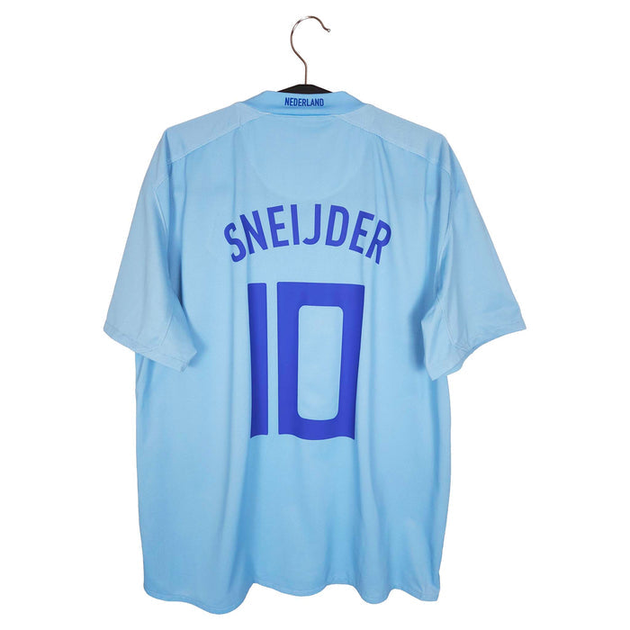 2008-09 Netherlands Away Shirt Sneijder #10 - back view