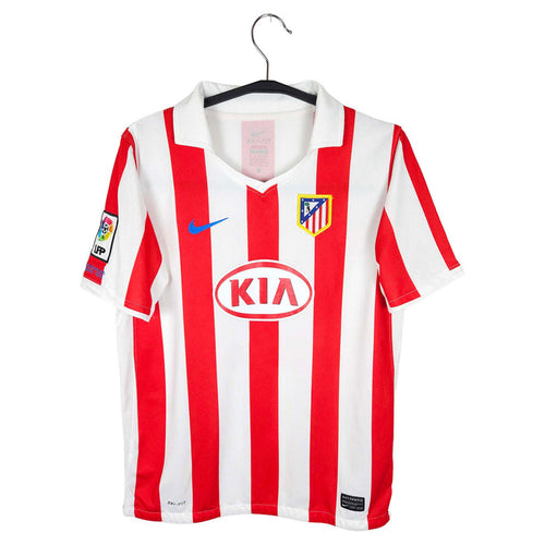 2010-11 Atletico Madrid Home Shirt - front view