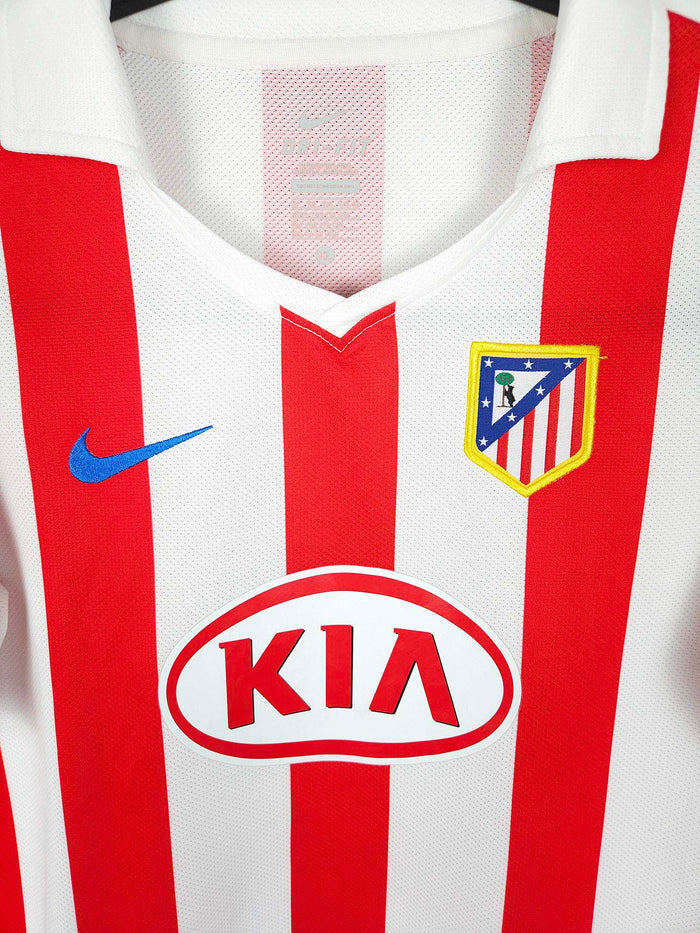 2010-11 Atletico Madrid Home Shirt - detailed view