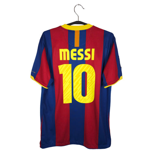 2010-11 Barcelona Home Shirt Messi #10 - back view
