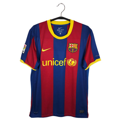 2010-11 Barcelona Home Shirt Messi #10 - front view