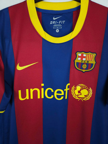 2010-11 Barcelona Home Shirt Messi #10 - detailed view