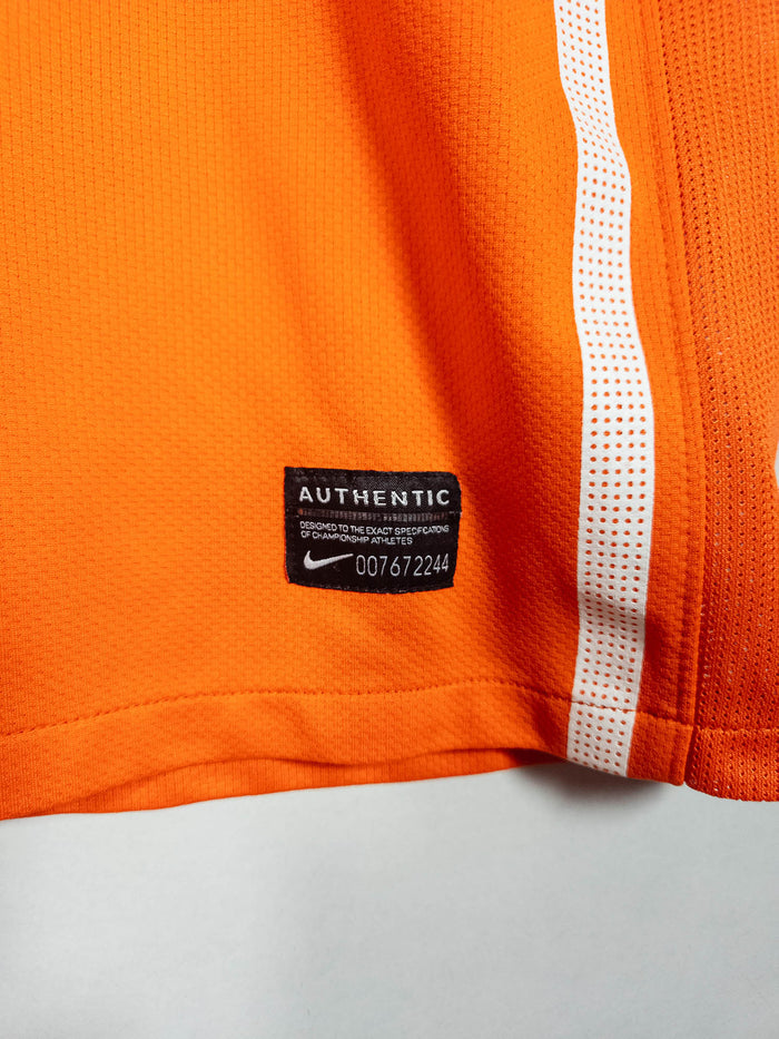 2010-11 Netherlands Home Shirt - detailed view