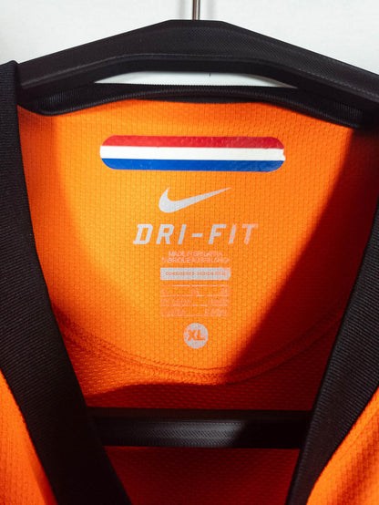 2010-11 Netherlands Home Shirt - detailed view