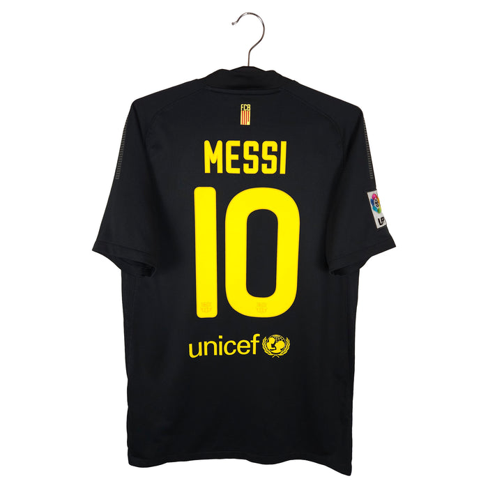 2011-12 Barcelona Away Shirt Messi #10 - back view