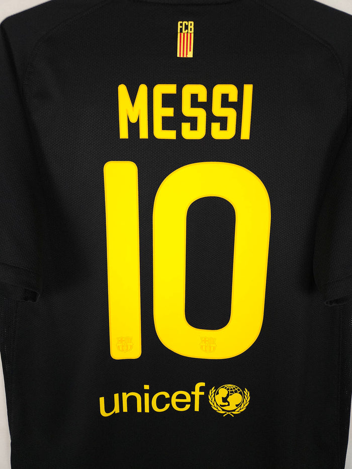 2011-12 Barcelona Away Shirt Messi #10 - detailed view