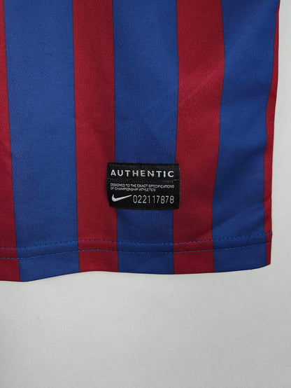 2011-12 Barcelona Home Shirt Messi #10 - detailed view