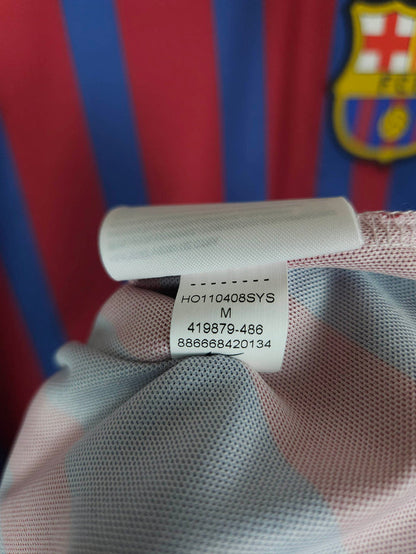 2011-12 Barcelona Home Shirt Messi #10 - detailed view