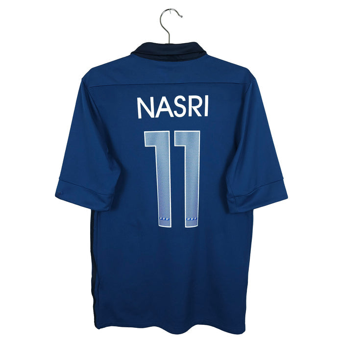 2011-12 France Home Shirt Nasri #11 - back view