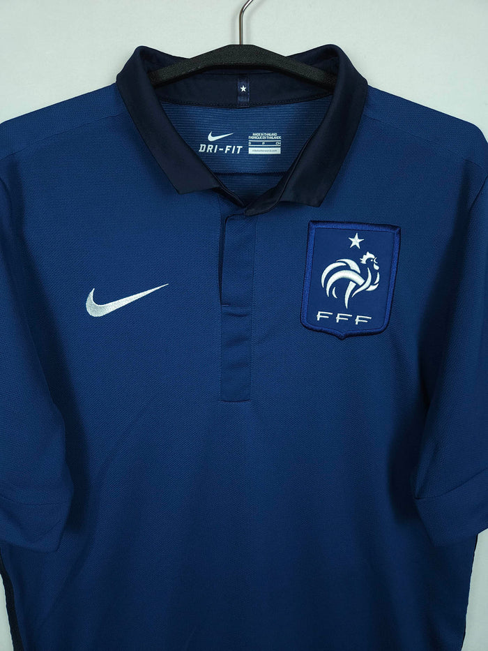 2011-12 France Home Shirt Nasri #11 - detailed view