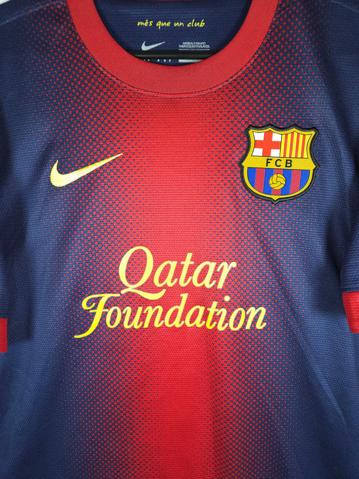 2012-13 Barcelona Home Shirt - detailed view