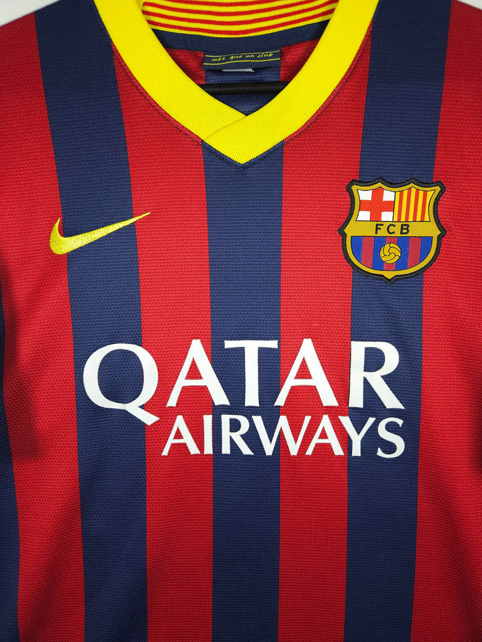 2013-14 Barcelona Home Shirt Neymar Jr. #11 - detailed view