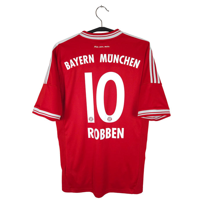 2013-14 Bayern Munich Home Shirt Robben #10 - back view