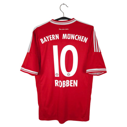 2013-14 Bayern Munich Home Shirt Robben #10 - back view