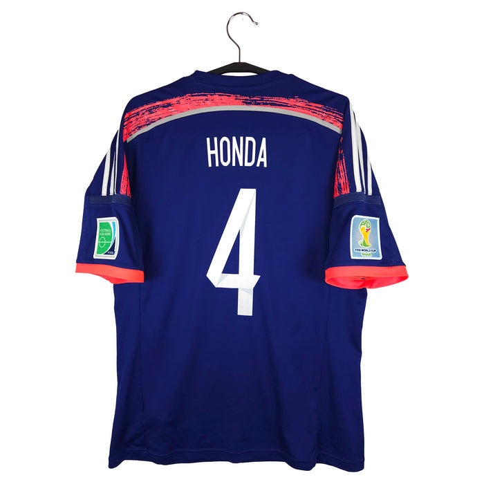2013-15 Japan Home Shirt Honda #4 - back view