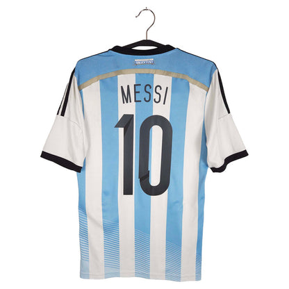 2014-15 Argentina Home Shirt Messi #10 - back view
