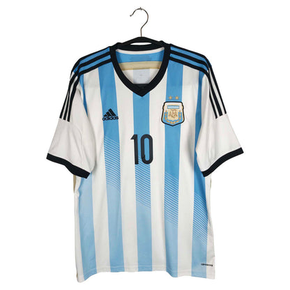 2014-15 Argentina Home Shirt Messi #10 - front view