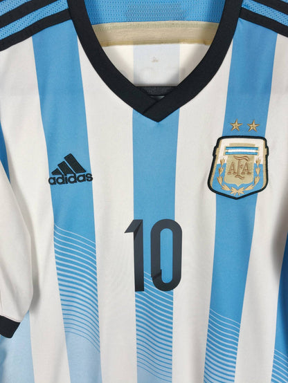 2014-15 Argentina Home Shirt Messi #10 - detailed view