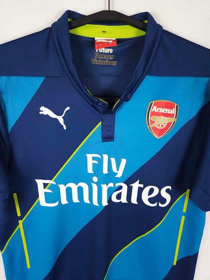 2014-15 Arsenal Third Shirt Ozil #11 - detailed view