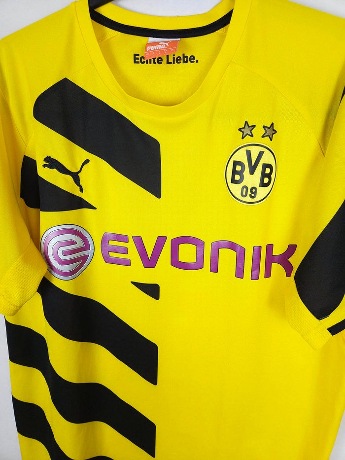 2014-15 Borussia Dortmund Home Shirt - detailed view