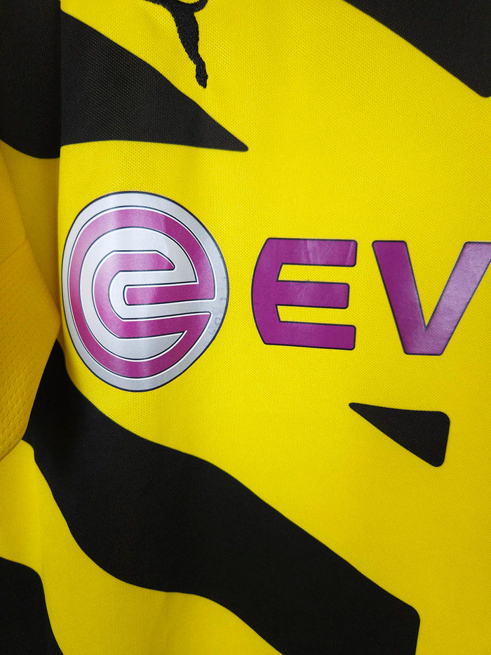 2014-15 Borussia Dortmund Home Shirt - detailed view