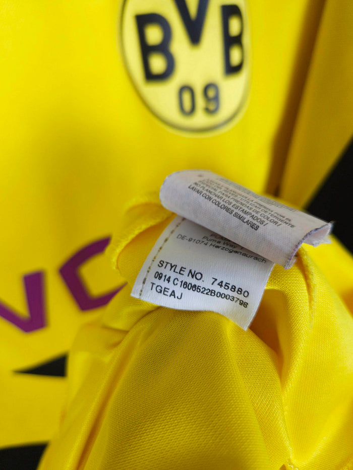 2014-15 Borussia Dortmund Home Shirt - detailed view