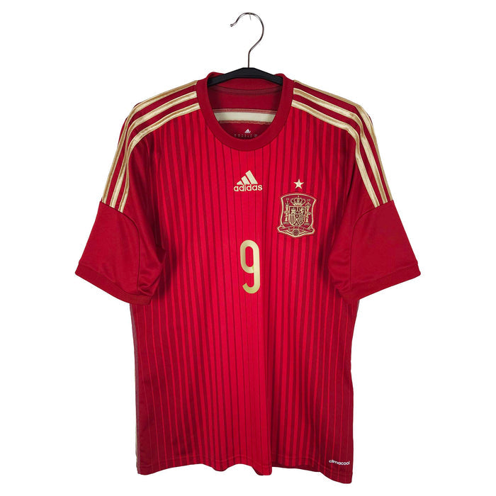 2014-15 Spain Home Shirt Torres #9 - front view