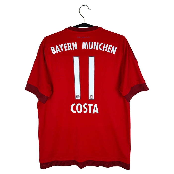 2015-16 Bayern Munich Home Shirt Costa #11 - back view