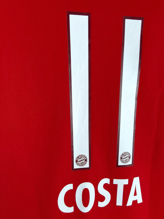 2015-16 Bayern Munich Home Shirt Costa #11 - detailed view