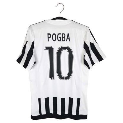 2015-16 Juventus Home Shirt Pogba #10 - back view