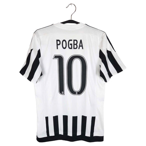 2015-16 Juventus Home Shirt Pogba #10 - back view