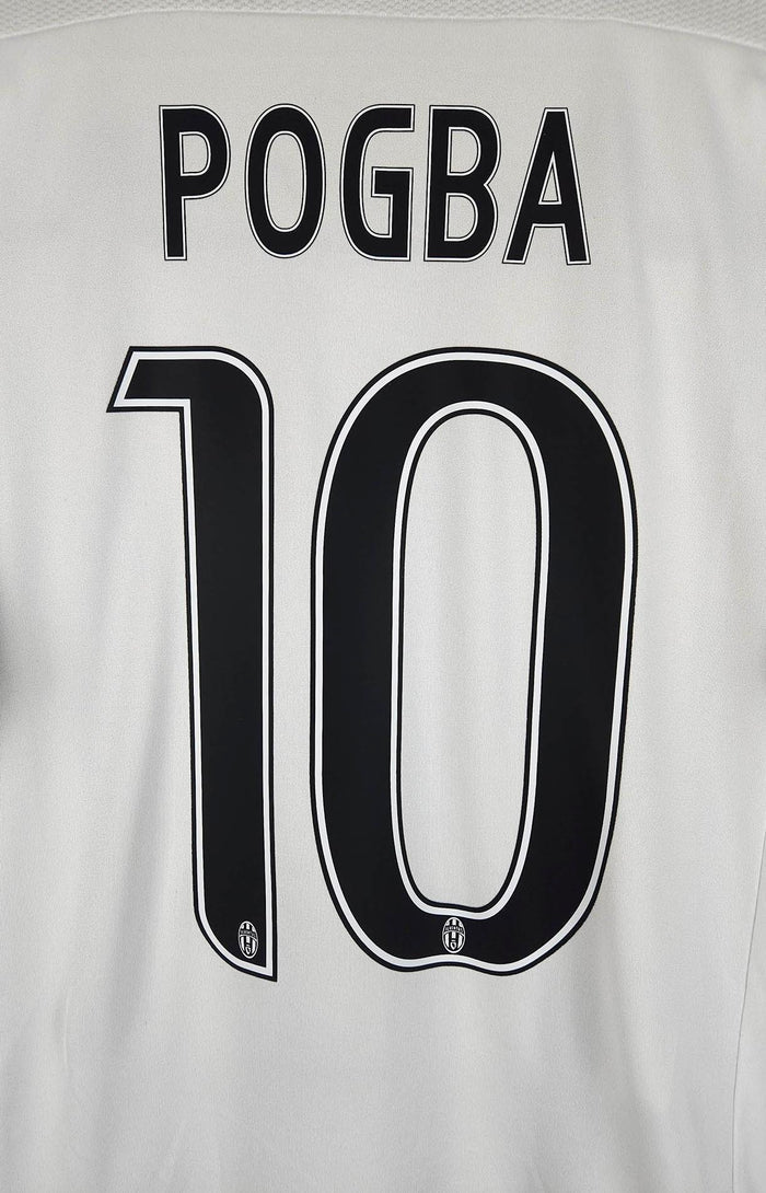 2015-16 Juventus Home Shirt Pogba #10 - detailed view