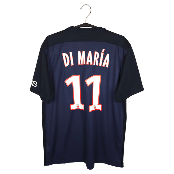2015-16 Paris Saint-Germain Home Shirt Di María #11 - back view