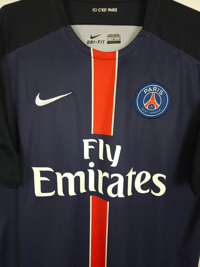 2015-16 Paris Saint-Germain Home Shirt Di María #11 - detailed view
