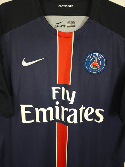 2015-16 Paris Saint-Germain Home Shirt Di María #11 - detailed view